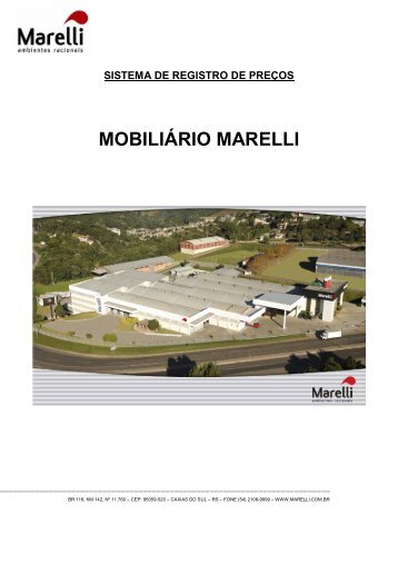 MOBILIÁRIO MARELLI - Proad