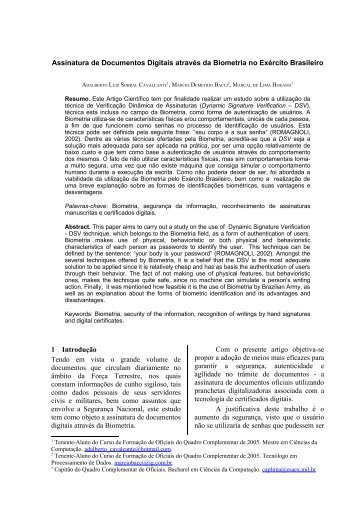 pdf artigo - Portal de Ensino do Exército