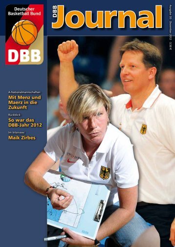 Mit Menz und Maerz in die Zukunft So - Deutscher Basketball Bund ...