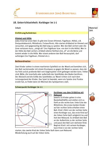 Korbleger im 1-1 - Deutscher Basketball Bund âº Deutscher ...