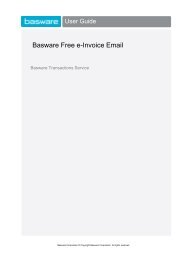 Basware Free e-Invoice Email