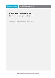 Basware Virtual Printer