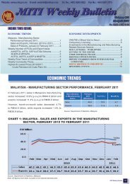 MITI Weekly Bulletin (Volume 139) - 26 April 2011