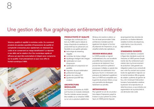 Impression numérique de documents - Xeikon