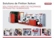 Solutions de Finition Xeikon