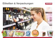 Etiketten & Verpackungen - Xeikon