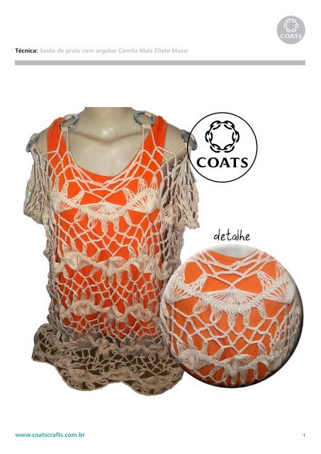 receita. - Coats Crafts Brasil