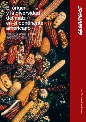 El origen y la diversidad del maíz en el continente americano