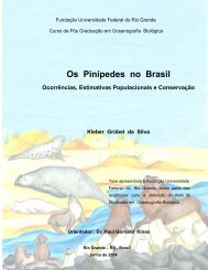 Os Pinípedes no Brasil - Núcleo de Educação e Monitoramento ...