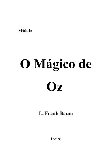 Modulo_Magico_de_Oz - Projeto Círculos de Leitura
