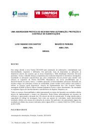 Uma Abordagem Prática do IEC61850 para ... - Centralmat