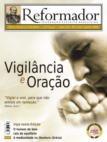 reformador Junho 2008 - a.qxp - Federação Espírita Brasileira