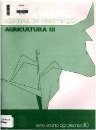 Manual de ORIENTAÇÃO - AGRICULTURA III. - Fundação Visconde ...