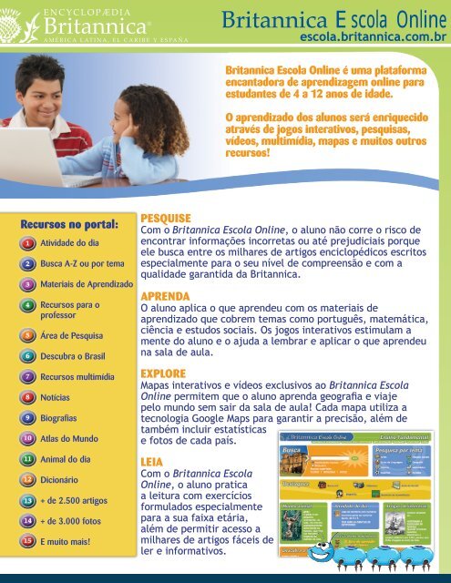 Exercícios  Plataforma Escola Online