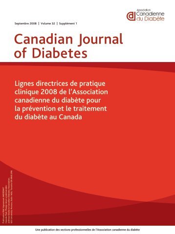 Lignes directrices de pratique clinique 2008 de l - Canadian ...
