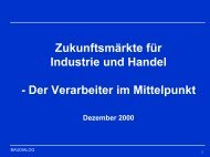 Dr. Dieter Buss, Zukunftsmärkte für Industrie und Handel