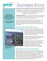 Read the Success Story - Wonderware