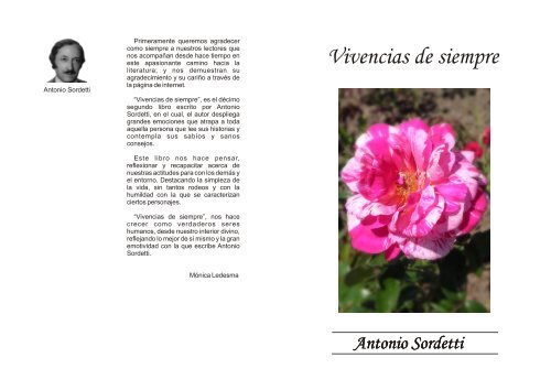 Baje el libro en formato digital - Bibliografía de Antonio Sordetti