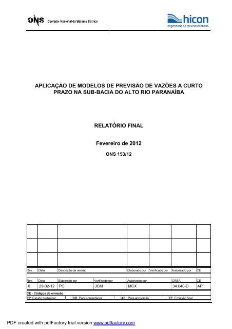 Relatorio Final - Alto Paranaíba R00F - Aneel