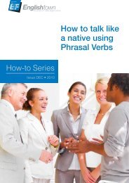 EF Englishtown Guide to Phrasal Verbs