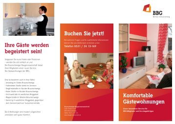 BBG Flyer - Gästewohnungen - Braunschweiger ...