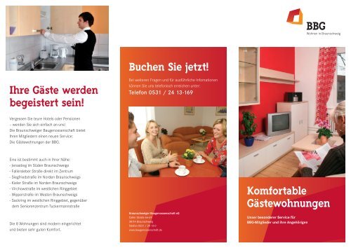 BBG Flyer - Gästewohnungen - Braunschweiger ...