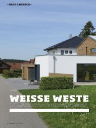 WEISSE WESTE - Baufritz