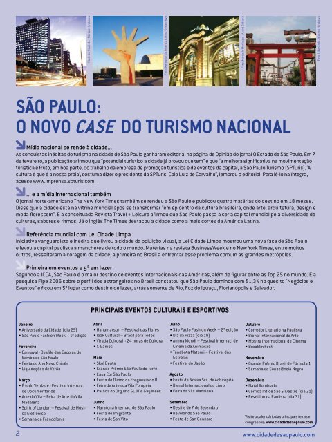 COMO SÃO PAULO SE TORNOU UM DESTINO TURíSTICO DE ...