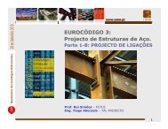 EUROCÓDIGO 3: Projecto de Estruturas de Aço. Parte 1-8 - LNEC