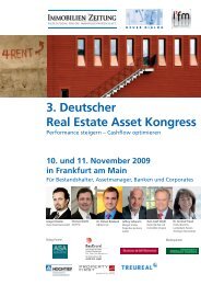 3. Deutscher Real Estate Asset Kongress - Baugrund.de