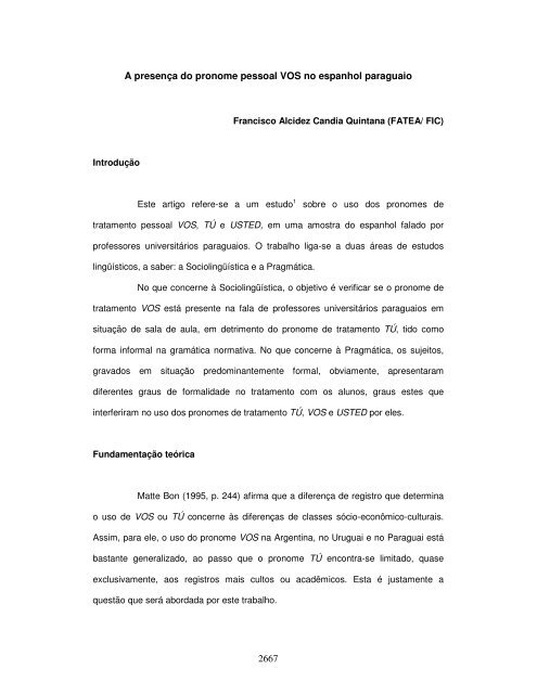 Espanhol da Argentina, Uruguai e Paraguai: três maneiras de falar