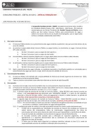 CONCURSO PÚBLICO – EDITAL 001/2012 – APÓS ... - IESES