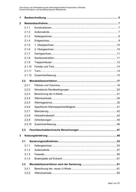 Inhaltsverzeichnis PDF - Bauingenieur24