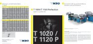 T 1020/T 1120 Perfection - Baumann-gruppe.de