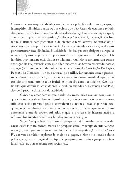 Práticas Corporais - Volume 2 - Ministério do Esporte