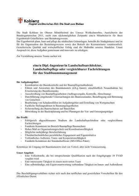 Eine N Dipl Ingenieur In Landschaftsarchitektur Landschaftspflege