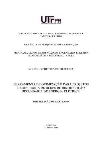 (Dissertação Mestrado_rpo_2008_) - UTFPR