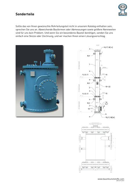 Katalog DIN - Baum Kunststoffe GmbH