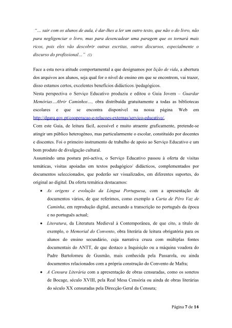 Texto da comunicação - Direção-Geral de Arquivos