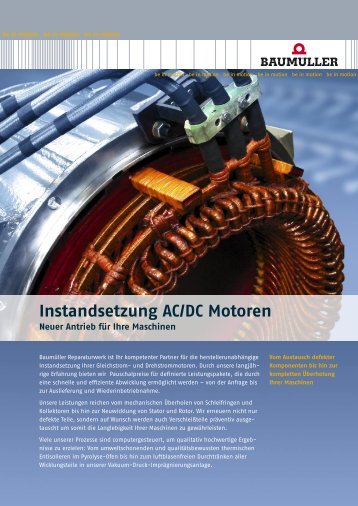 AC/DC-Motoren Deutsch 0,35 MB - Baumueller-services.com