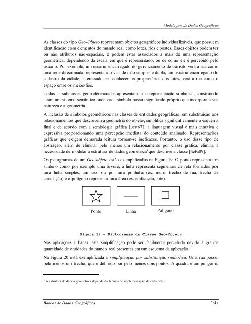 4 MODELAGEM DE DADOS GEOGRÁFICOS - DPI - Inpe