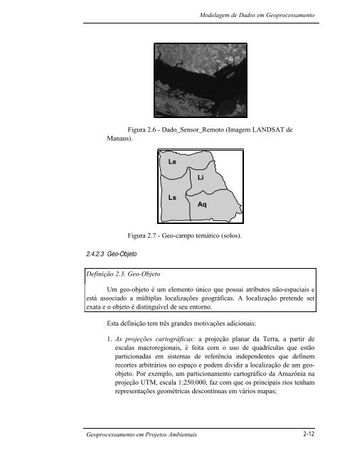 2 MODELAGEM DE DADOS EM GEOPROCESSAMENTO - DPI