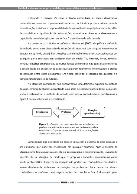 Modelagem matemática no futebol - Programa de Pós-Graduação ...