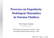 Processos em Engenharia: Modelagem Matemática de Sistemas ...