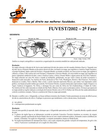 FUVEST/2002 – 2 Fase - CPV