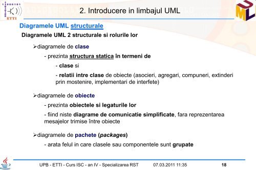 2. Introducere in limbajul UML - Discipline
