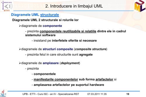 2. Introducere in limbajul UML - Discipline
