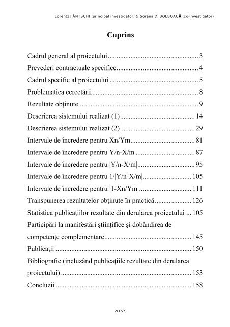 Distribuţia Binomială: Modelare Statistică, Optimizare Numerică, cu ...