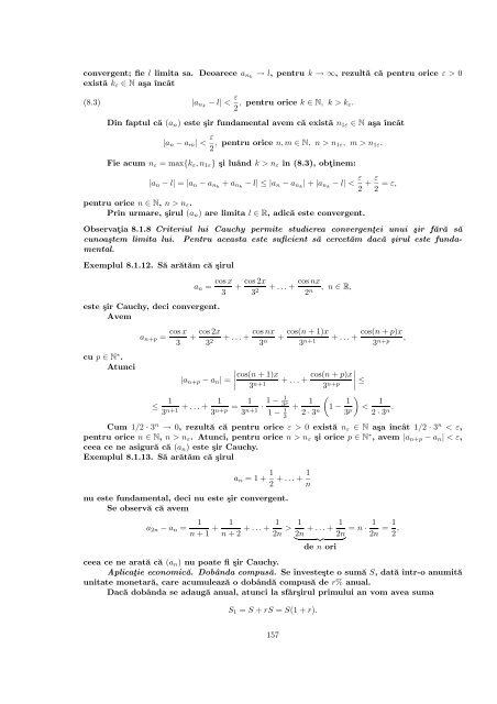 matematici aplicate în economie - "Lucian Blaga" din Sibiu