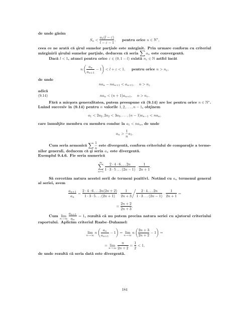 matematici aplicate în economie - "Lucian Blaga" din Sibiu